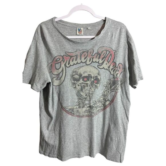 Womens Grateful Dead Skull & Roses T-Shirt (Size M) - Band Graphic - Picture 1 of 7